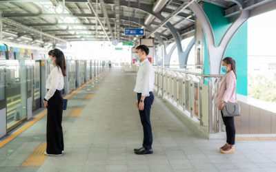 Distancia social para detener el avance de la Covid-19