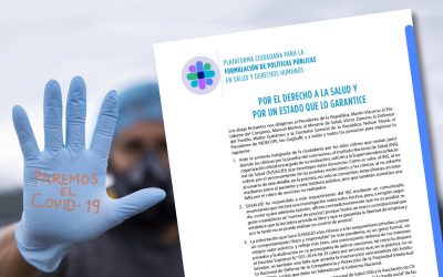 Pronunciamiento: Por el derecho a la salud y por un Estado que lo garantice