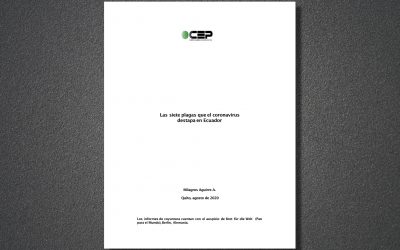 Las siete plagas que el coronavirus destapa en Ecuador